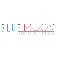Bluemoon Creative Agency Logo
